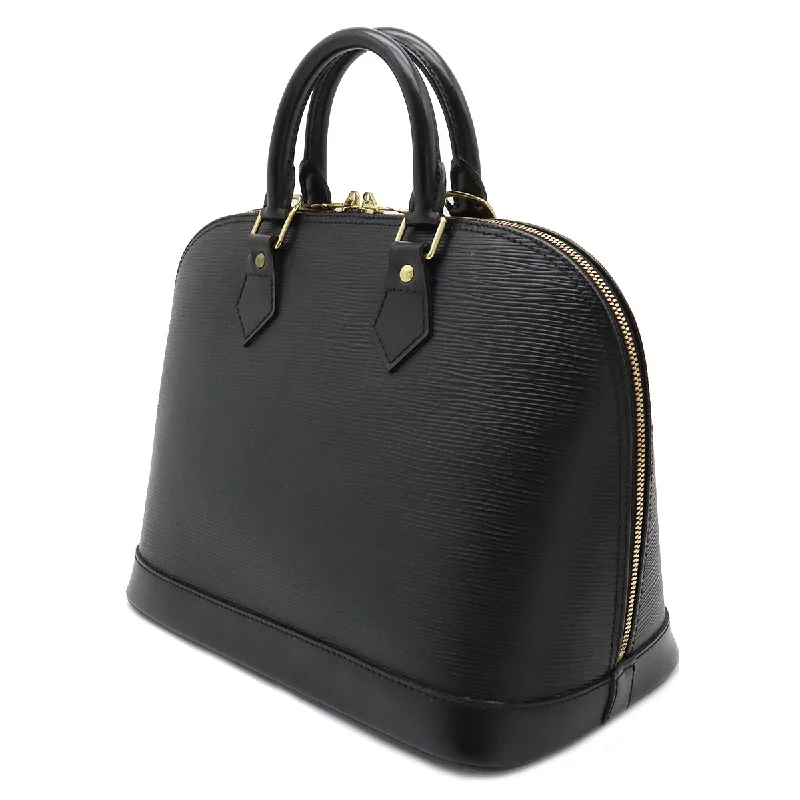 Louis Vuitton Epi Alma Handbag Noir M52142