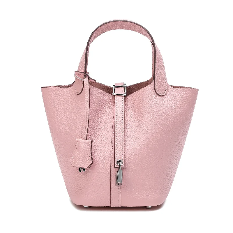 Tiffany & Fred Full-grain Leather Top-Handle Bag