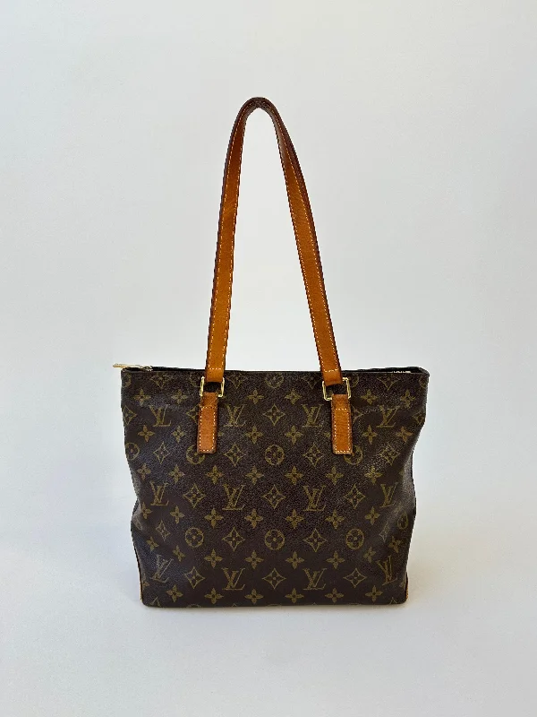 Louis Vuitton 2002 Cabas Mezzo Monogram Shoulder Bag