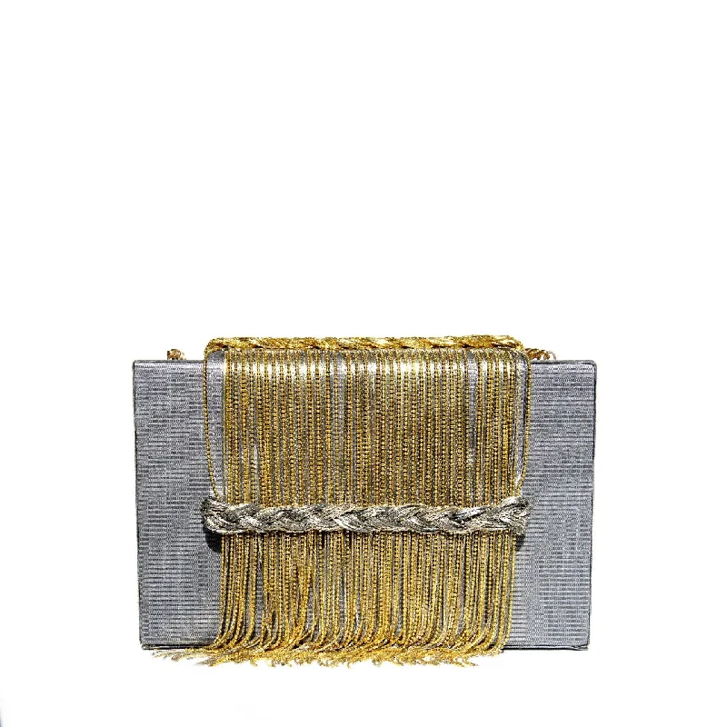 Gray Dreamy Clutch