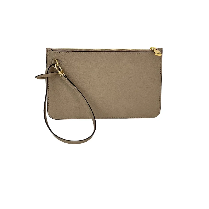 LOUIS VUITTON Pochette Beige Leather Crossbody from NEVERFULL