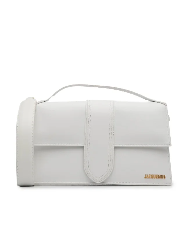 Jacquemus Le Chiquito White Leather Shoulder Bag