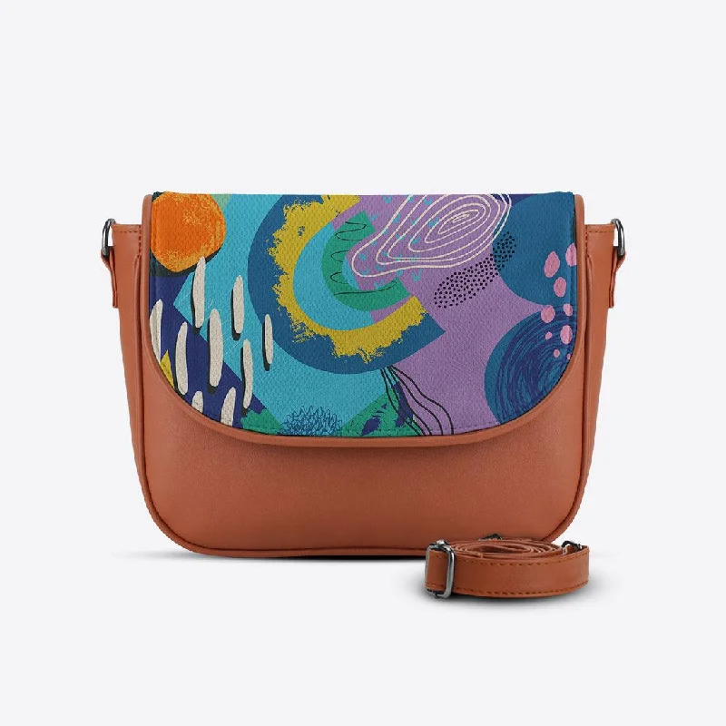 Havana Messenger Crossbody Paint