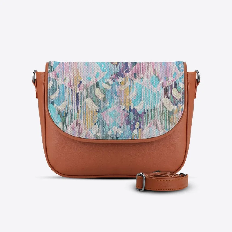 Havana Messenger Crossbody Vibrant purple