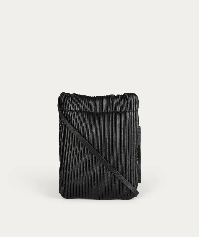 Mr Cinch Pouch - Black Pleated