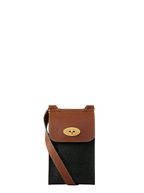 Mini Antony Eco Scotchgrain and Flat Calf (Black & Cognac)