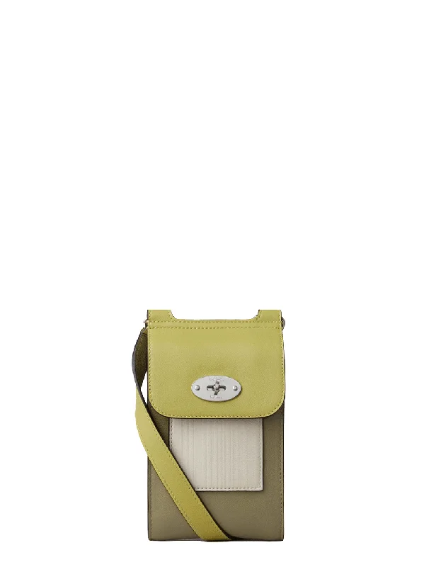 Mulberry x Paul Smith Mini Antony Silky Calf (Summer Khaki)