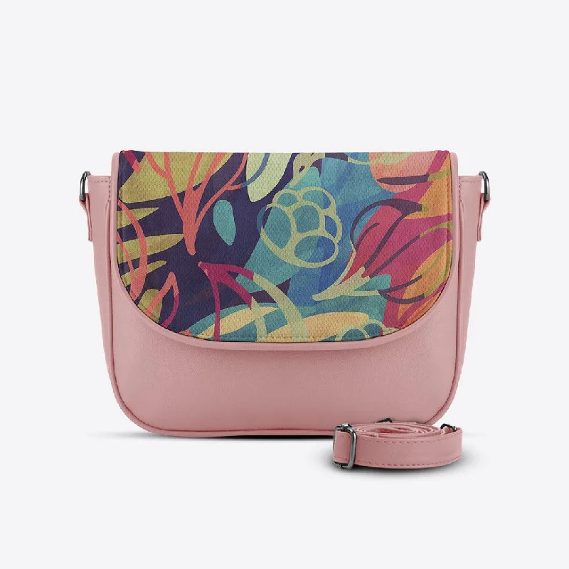 Rose Messenger Crossbody Sea Herbs