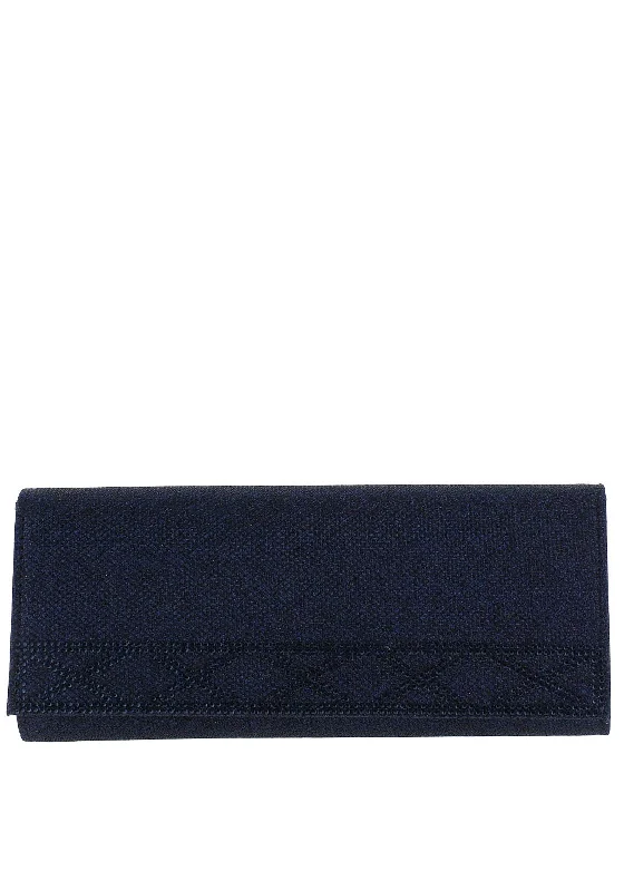 Sorento Moor Glitter Clutch Bag, Navy