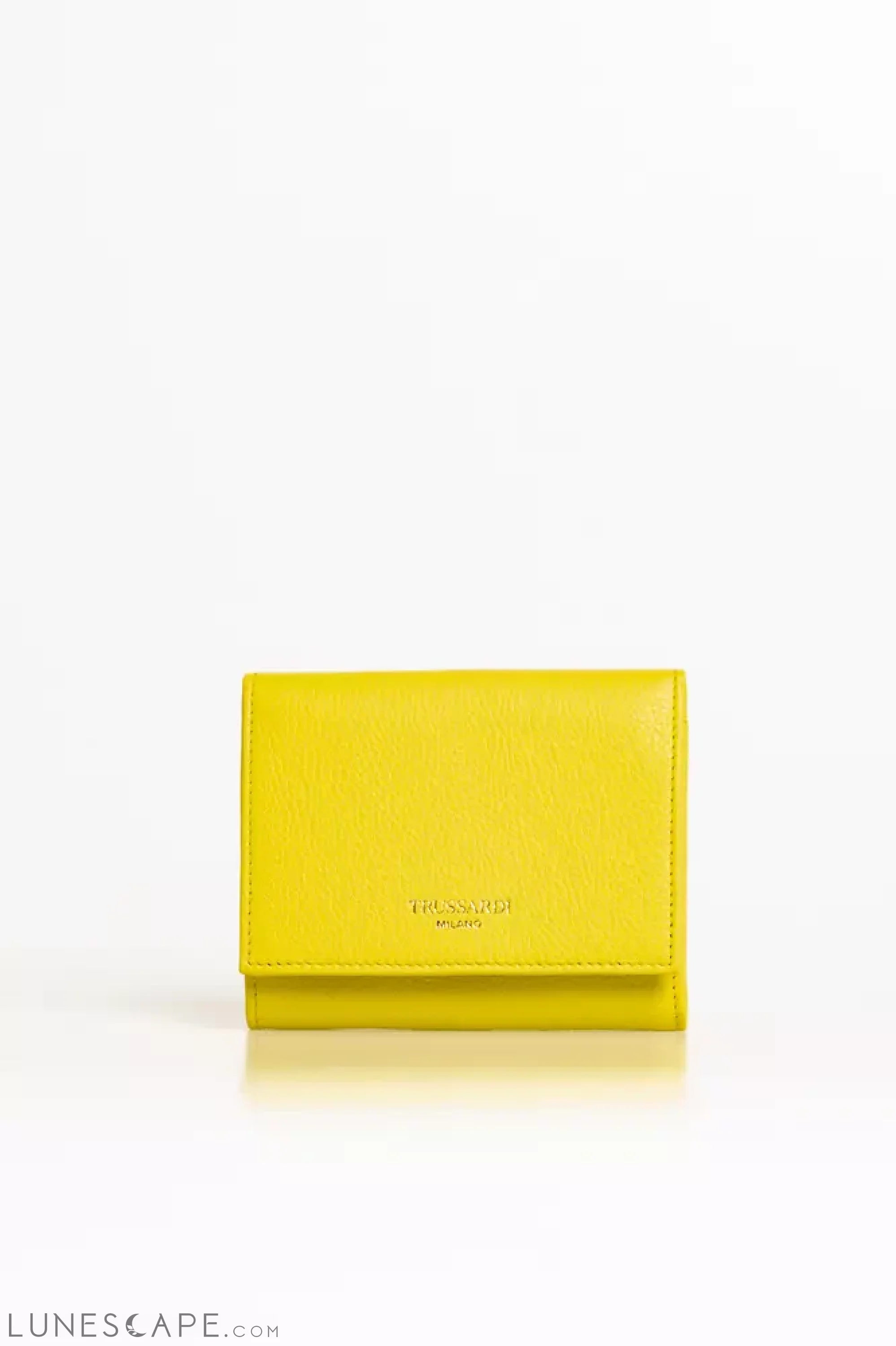 Trussardi Yellow Leather Women Wallet