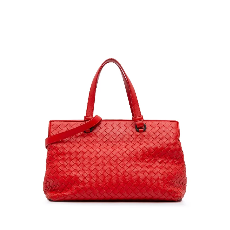 Bottega Veneta Intrecciato Nappa Satchel (SHG-mzmmIY)