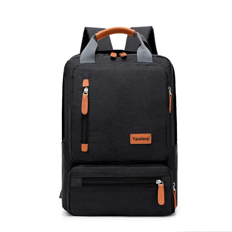 Casual Business Men Computer Backpack Light 15.6-inch Travel Bagpack New Lady Anti-theft Laptop Backpack Gray Blue Mochila