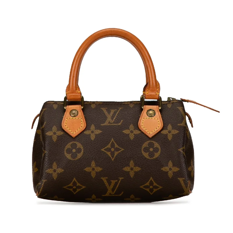 Louis Vuitton Monogram Mini HL Speedy (SHG-WgFeAQ)