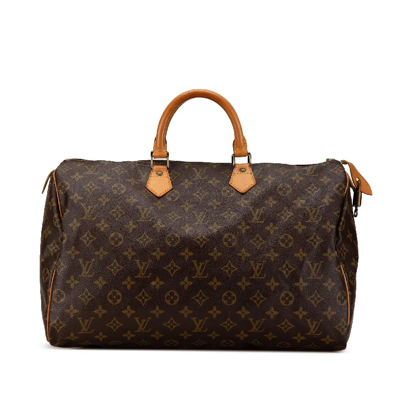 Louis Vuitton Monogram Speedy 40 (SHG-qkKNxM)