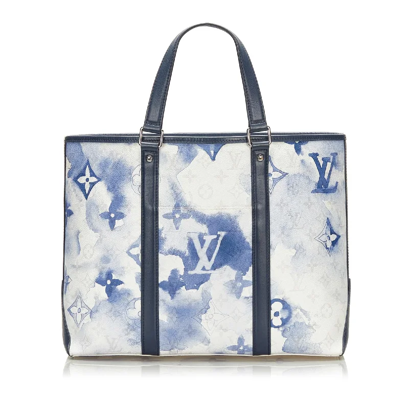 Louis Vuitton Monogram Watercolor Weekend Tote PM (SHG-bNvpTu)